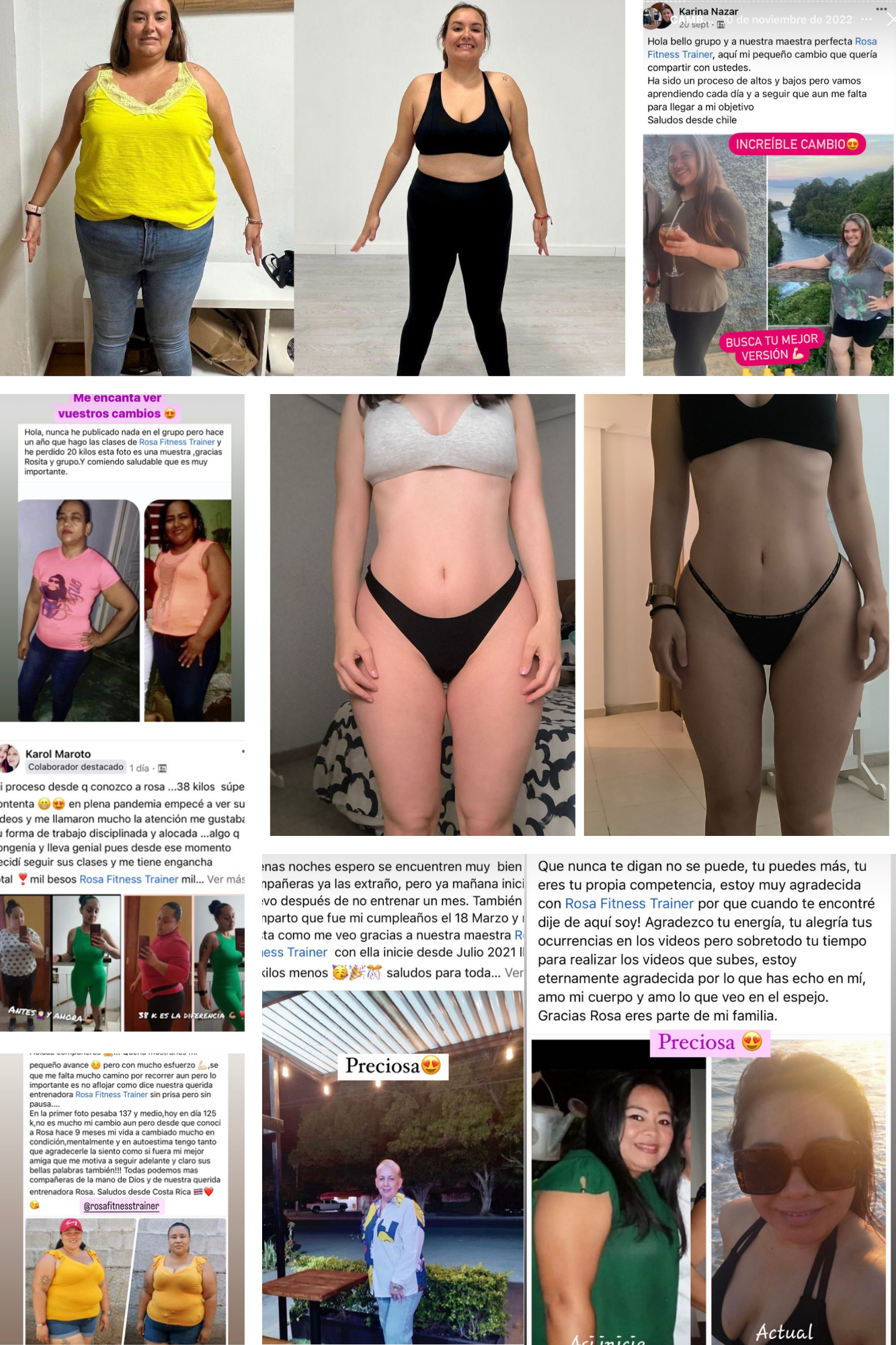 Testimonios de la comunidad